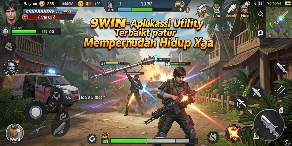 Tampilan utama dari aplikasi 9WIN yang memudahkan pengguna.