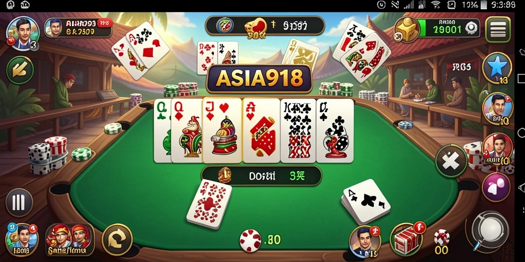 Tampilan gameplay yang seru dan interaktif dari ASIA918.