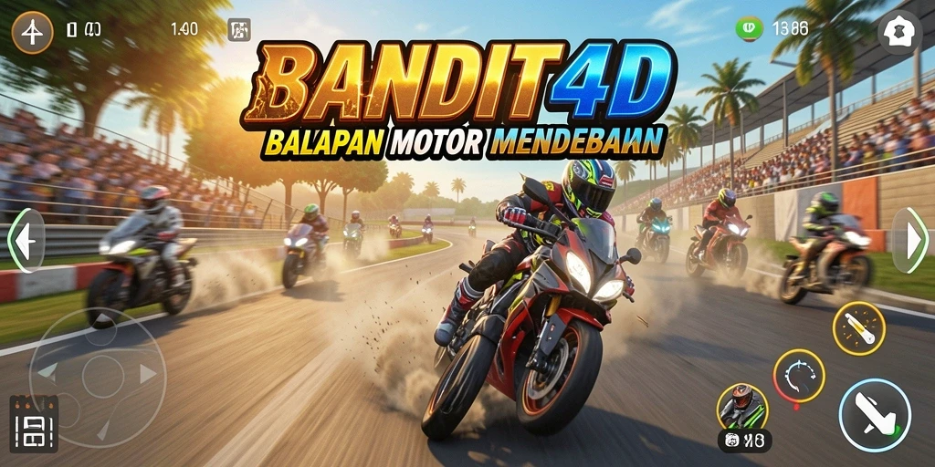 Gameplay seru dan mendebarkan di BANDIT4D.
