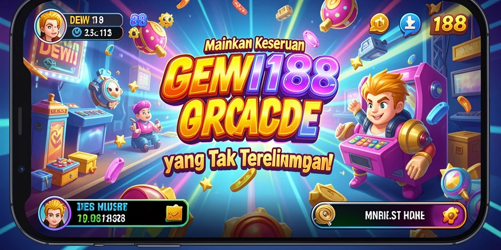 Tampilan layar utama DEWI188 dengan gameplay seru dan karakter menarik.