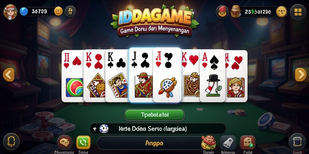 Screenshot gameplay Domino IDAGAME yang seru dan interaktif.