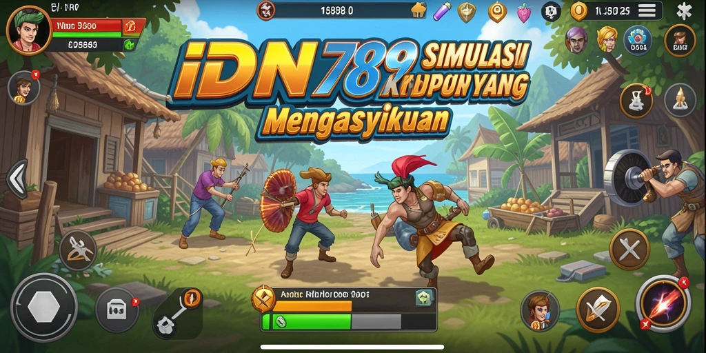 Tampilan gameplay IDN789 yang menarik dan interaktif.
