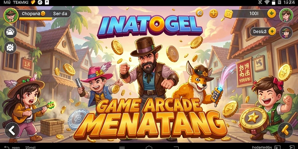 Screenshot gameplay INATOGEL yang seru dan penuh aksi.