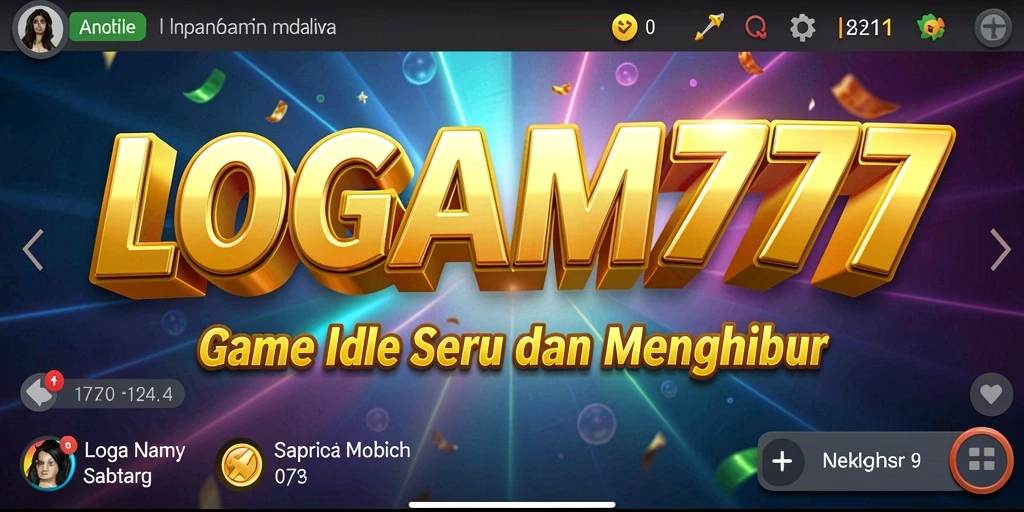 Tampilan gameplay LOGAM777 yang menarik dan santai.