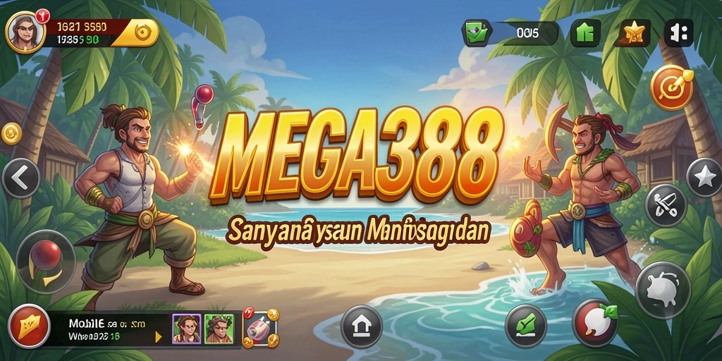 Tampilan gameplay seru di MEGA388 yang membuat ketagihan.