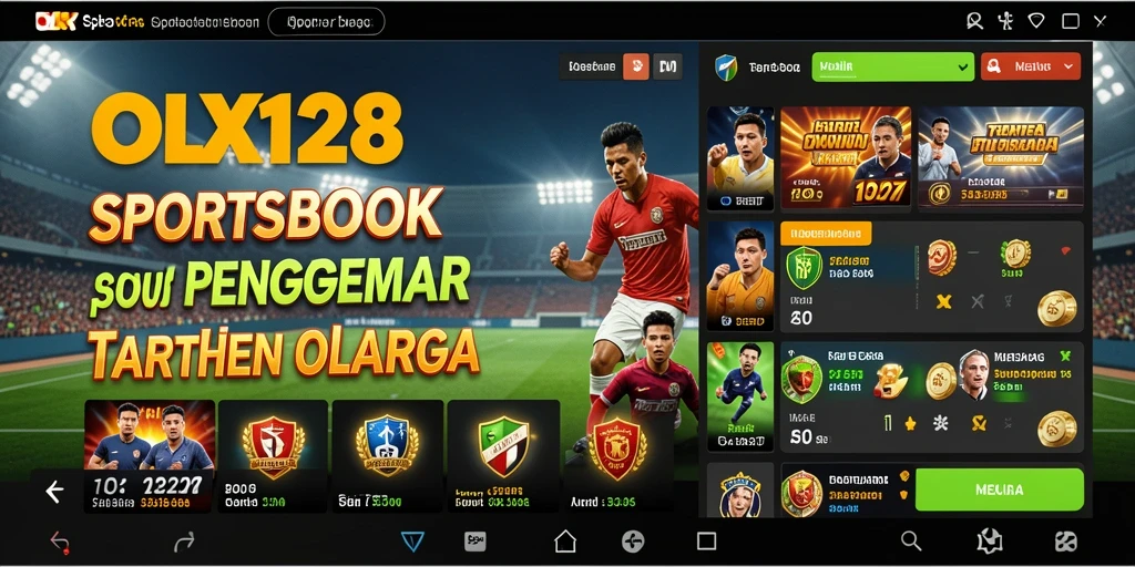 Tampilan gameplay OLX128 yang menarik dan interaktif saat melakukan taruhan.
