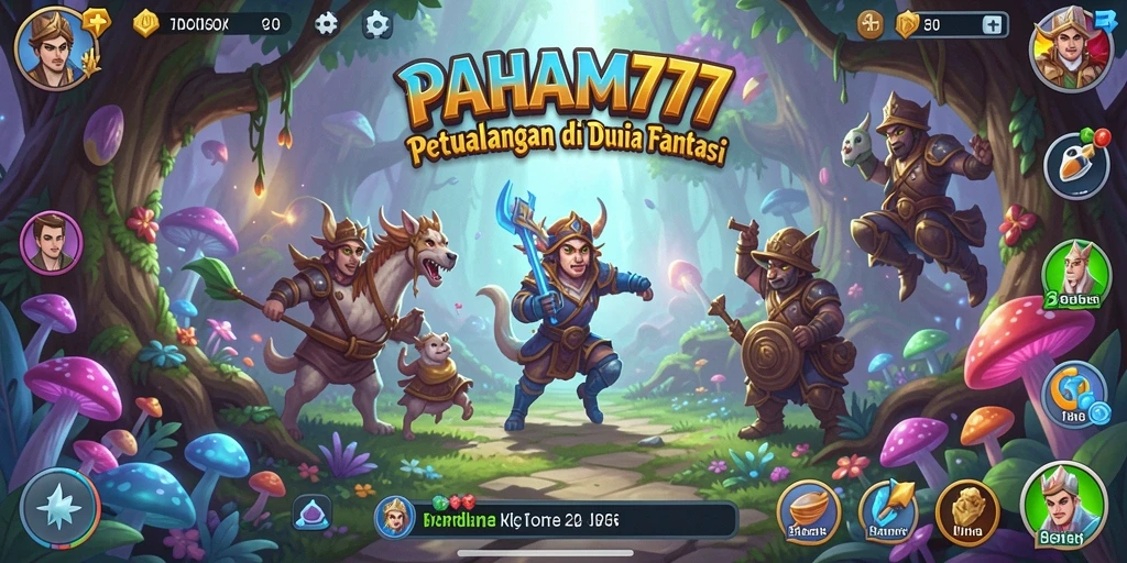 Tampilan gameplay seru dan menantang di PAHAM777.