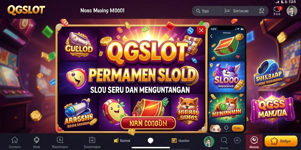 Tampilan menarik permainan slot QQSLOT dengan grafis berkualitas.