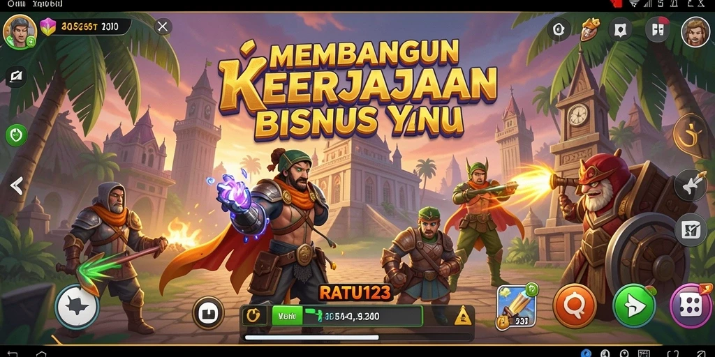 Tampilan gameplay Tycoon yang menarik dan interaktif.