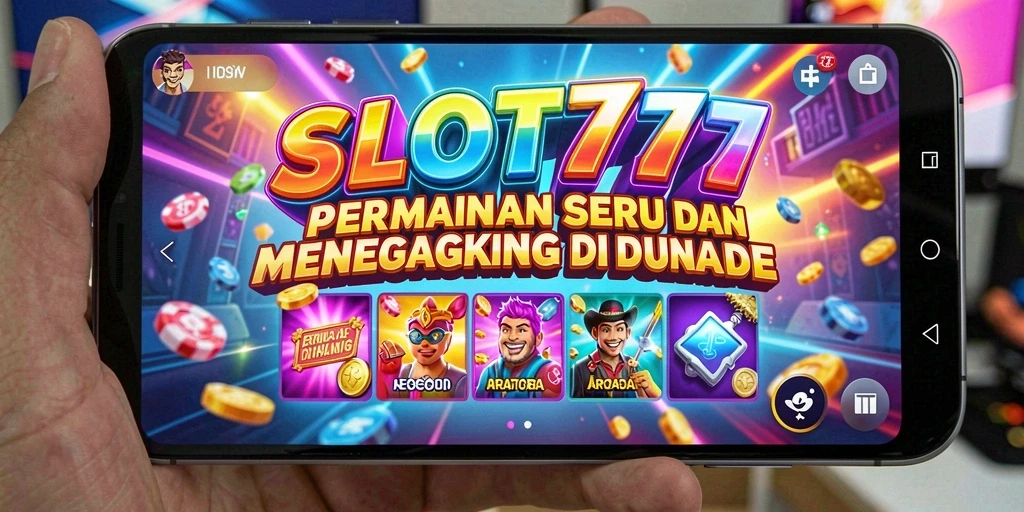Screenshot gameplay SLOT777 yang menampilkan momen menarik dan penuh aksi.
