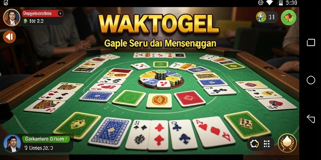 Tampilan gameplay WAKTOGEL yang seru dan interaktif.