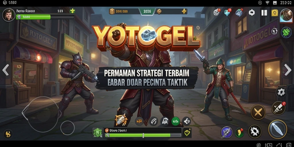 Tampilan menakjubkan dari gameplay strategis YOTOGEL yang menantang.